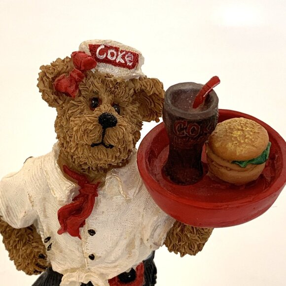 2007 Coca-Cola Boyds Bears Deborah Have a Coke & Smile Figurine 1st Ed 919986 - Picture 6 of 14